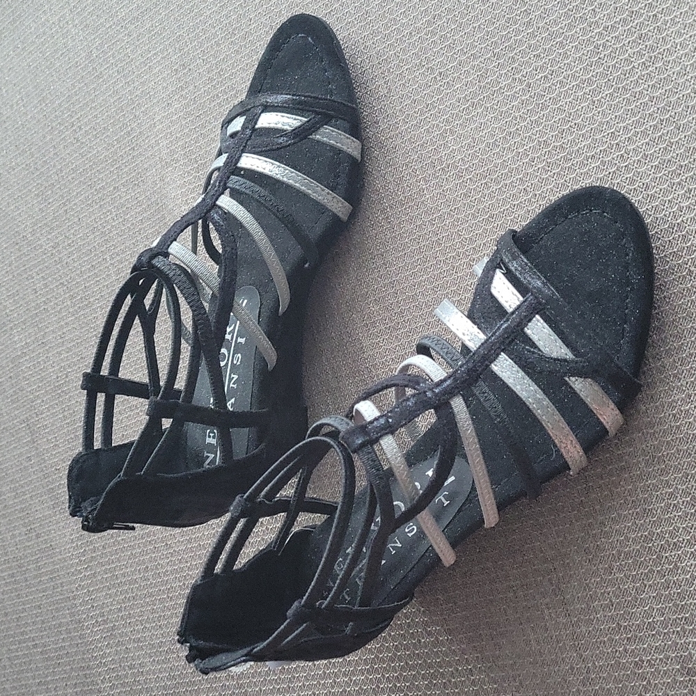 New York Transit wedge shoes